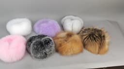 New Winter Earmuffs Fur Real Women Warm Gift Girlfriend 2026 Female Fluffy Natural Fox Fur Protection Headphones Ear Warmer