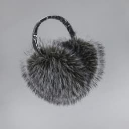 Faux Fox Fur Outdoor Winter Warm Earmuffs Portable Cold Protection Faux Fur Ear-Muffs Soft Foldable Earflaps For Women Man