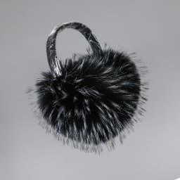 Faux Fox Fur Outdoor Winter Warm Earmuffs Portable Cold Protection Faux Fur Ear-Muffs Soft Foldable Earflaps For Women Man