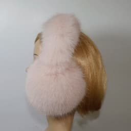 Faux Fox Fur Earmuffs For Winter Women Warm Thick Faux Fur Earmuffs Girls Ear Warmer Faux Fox Fur Scarves Plush Ear Muff
