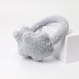 Y2K Star Fluffy Earmuffs Earplugs Cold Protection Women Ear Cover Keep Warm Solid Color Plush Earmuffs Cycling Accessories