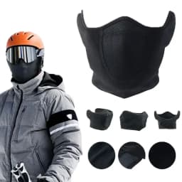 Winter Face Mask Windproof Thermal Breathable Fleece Balaclava Mask Motorbike Cycling Bicycle Riding Skiing Running Mask