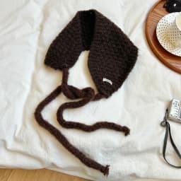 2026 New Korean Style Knitted Wool Ear Muffs Women's Autumn Winter Warm Neck Protection Scarf Ear Warmers Fashionable