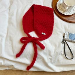 2026 New Korean Style Knitted Wool Ear Muffs Women's Autumn Winter Warm Neck Protection Scarf Ear Warmers Fashionable