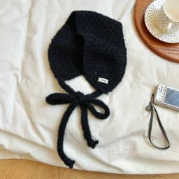 2026 New Korean Style Knitted Wool Ear Muffs Women's Autumn Winter Warm Neck Protection Scarf Ear Warmers Fashionable