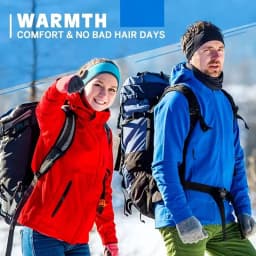 2026 Warm Fleece Earmuffs Headband Soft Windproof Ear Warmer Unisex Outdoor Sports Headbands Ideal for Skiing Running Cycling