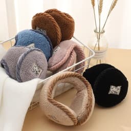 Fashion Thickening Women Men Earmuffs Solid Color Soft Protection Ear-Muffs Ear Warmer Cold Proof Ear Muffs Cover Winter