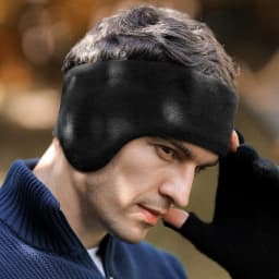 Ear Warmers Headband For Men Women Winter Thicken Ear Muff Moisture Wicking Ski Sport Headband Cold-Proof Comfy Soft Earmuffs
