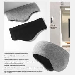 Ear Warmers Headband For Men Women Winter Thicken Ear Muff Moisture Wicking Ski Sport Headband Cold-Proof Comfy Soft Earmuffs