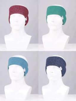 WRELS Fleece Ear Warmer Muffs Headband Ear Muffs Yoga Warm Stretchy Thermal Ear Muffs Men Women Cold Weather Windproof Earmuffs