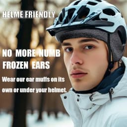 1/2/3PCS Cycling Warmers Earmuffs Wind Resistant Double Insulation Workout Earmuffs Prevent Cold Ski Ear Warmers Headband