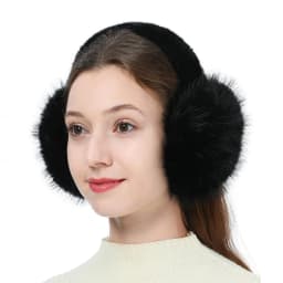 1pc Solid color Earmuffs Unisex Winter Foldable Earmuffs Plush Faux Fur Ear Muffs Warmers for Women and Men Ear Protection Cover