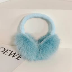 1pc Solid color Earmuffs Unisex Winter Foldable Earmuffs Plush Faux Fur Ear Muffs Warmers for Women and Men Ear Protection Cover