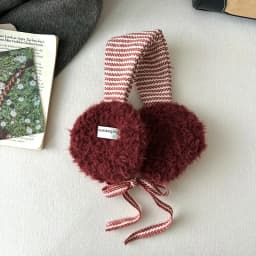 Retro Plaid Earmuffs For Women New Winter Style For Outdoor Cold Protection Thickened Warm Earmuffs With Straps For