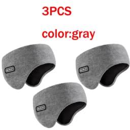 1/2/3PCS Fashion Winter Earflap Women Men Wind Resistant Warming Earmuffs Hiking Double Insulation Cold Jogging Ear Cover