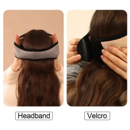 1/2/3PCS Multifunctional Sleep Earmuff Anti-noise Relaxing Plush Headband Men Women Soundproof Adjustable Sleeping Ear Cover