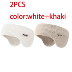 1/2/3Pairs Warmer Knitted Earmuffs Winter Windproof Outdoor Skiing Sport Cover Head Women Men Thick Cold Proof Cycling Earmuffs