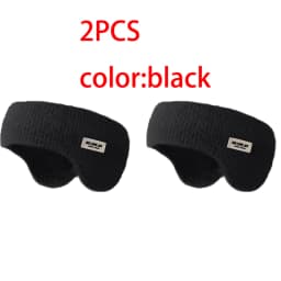 1/2/3Pairs Warmer Knitted Earmuffs Winter Windproof Outdoor Skiing Sport Cover Head Women Men Thick Cold Proof Cycling Earmuffs