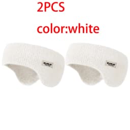 1/2/3Pairs Warmer Knitted Earmuffs Winter Windproof Outdoor Skiing Sport Cover Head Women Men Thick Cold Proof Cycling Earmuffs