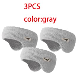 1/2/3Pairs Warmer Knitted Earmuffs Winter Windproof Outdoor Skiing Sport Cover Head Women Men Thick Cold Proof Cycling Earmuffs