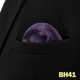 Mens Navy Blue Pocket Square Handkerchief Dark Royal Blue Paisley Floral Suit Pocket Towel Hanky Business Wedding Accessories