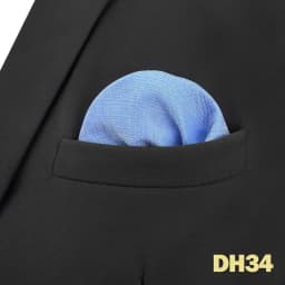 Mens Navy Blue Pocket Square Handkerchief Dark Royal Blue Paisley Floral Suit Pocket Towel Hanky Business Wedding Accessories