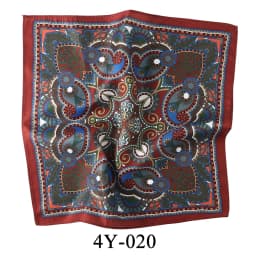 Tailor Smith Mens Pocket Squares Vintage Printed Checked Paisley Suit Handkerchiefs Luxury Men Hanky Accessories for gift