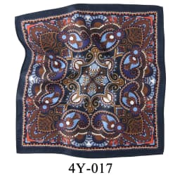 Tailor Smith Mens Pocket Squares Vintage Printed Checked Paisley Suit Handkerchiefs Luxury Men Hanky Accessories for gift