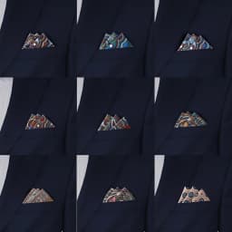 Tailor Smith Mens Pocket Squares Vintage Printed Checked Paisley Suit Handkerchiefs Luxury Men Hanky Accessories for gift