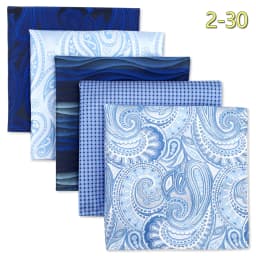 5 Pack Set Mens Pocket Square Handkerchief Multiple Designs Paisley Floral Solid Color Suit Towel Hanky Gentlemen Party Prom