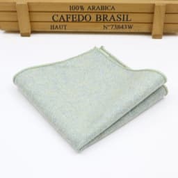 Men's and Women's Sunshine Style Wool Pocket Square Color Handkerchief Leisure Scarf 23cm