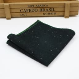 Men's and Women's Sunshine Style Wool Pocket Square Color Handkerchief Leisure Scarf 23cm