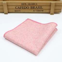Men's and Women's Sunshine Style Wool Pocket Square Color Handkerchief Leisure Scarf 23cm
