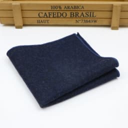 Men's and Women's Sunshine Style Wool Pocket Square Color Handkerchief Leisure Scarf 23cm