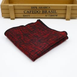 Men's and Women's Sunshine Style Wool Pocket Square Color Handkerchief Leisure Scarf 23cm