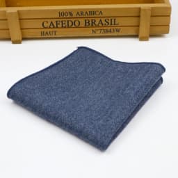Men's and Women's Sunshine Style Wool Pocket Square Color Handkerchief Leisure Scarf 23cm