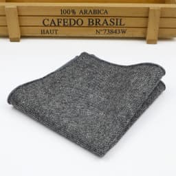 Men's and Women's Sunshine Style Wool Pocket Square Color Handkerchief Leisure Scarf 23cm