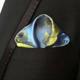 15 Colors Fashion Men's Handkerchief Floral Hankies Hanky Business Flower Pocket Square Chest Towel 25*25CM