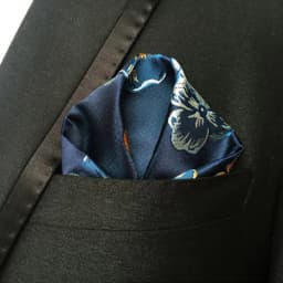 15 Colors Fashion Men's Handkerchief Floral Hankies Hanky Business Flower Pocket Square Chest Towel 25*25CM