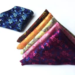 15 Colors Fashion Men's Handkerchief Floral Hankies Hanky Business Flower Pocket Square Chest Towel 25*25CM