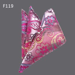 36 Colors Luxury Men's Handkerchief Floral Plaid Stripes Hankies Hanky Business Pocket Square Chest Towel 25*25CM