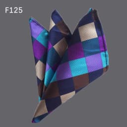 36 Colors Luxury Men's Handkerchief Floral Plaid Stripes Hankies Hanky Business Pocket Square Chest Towel 25*25CM