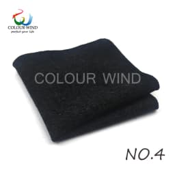 British Style Men's Wool 24*24CM Striped Cotton Handkerchief Vintage Hankies Pocket Square Set Neckwear Suit Accessories Pañuelo