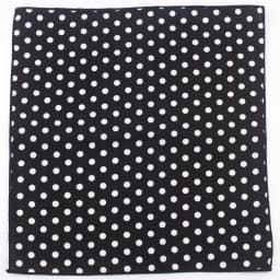 Dot Cotton Handkerchiefs Woven Colorful Printing Round Pocket Square Mens Casual Circle Square Pockets Handkerchief Towels