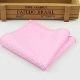 Dot Cotton Handkerchiefs Woven Colorful Printing Round Pocket Square Mens Casual Circle Square Pockets Handkerchief Towels