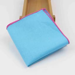 Solid Cotton Handkerchiefs Woven White Black Red Blue Pocket Square Mens Casual Square Pockets Handkerchief Towels