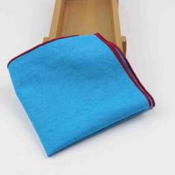 Solid Cotton Handkerchiefs Woven White Black Red Blue Pocket Square Mens Casual Square Pockets Handkerchief Towels