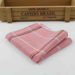 100% Cotton Hankerchief Scarves Vintage Hankies Men's Pocket Square Handkerchiefs Striped Solid Snot Rag 22*22 cm