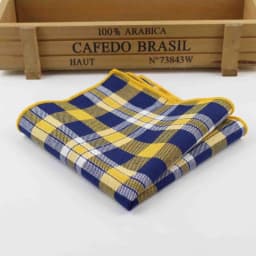 100% Cotton Hankerchief Scarves Vintage Hankies Men's Pocket Square Handkerchiefs Striped Solid Snot Rag 22*22 cm