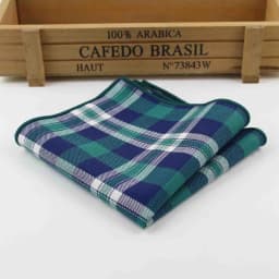 100% Cotton Hankerchief Scarves Vintage Hankies Men's Pocket Square Handkerchiefs Striped Solid Snot Rag 22*22 cm